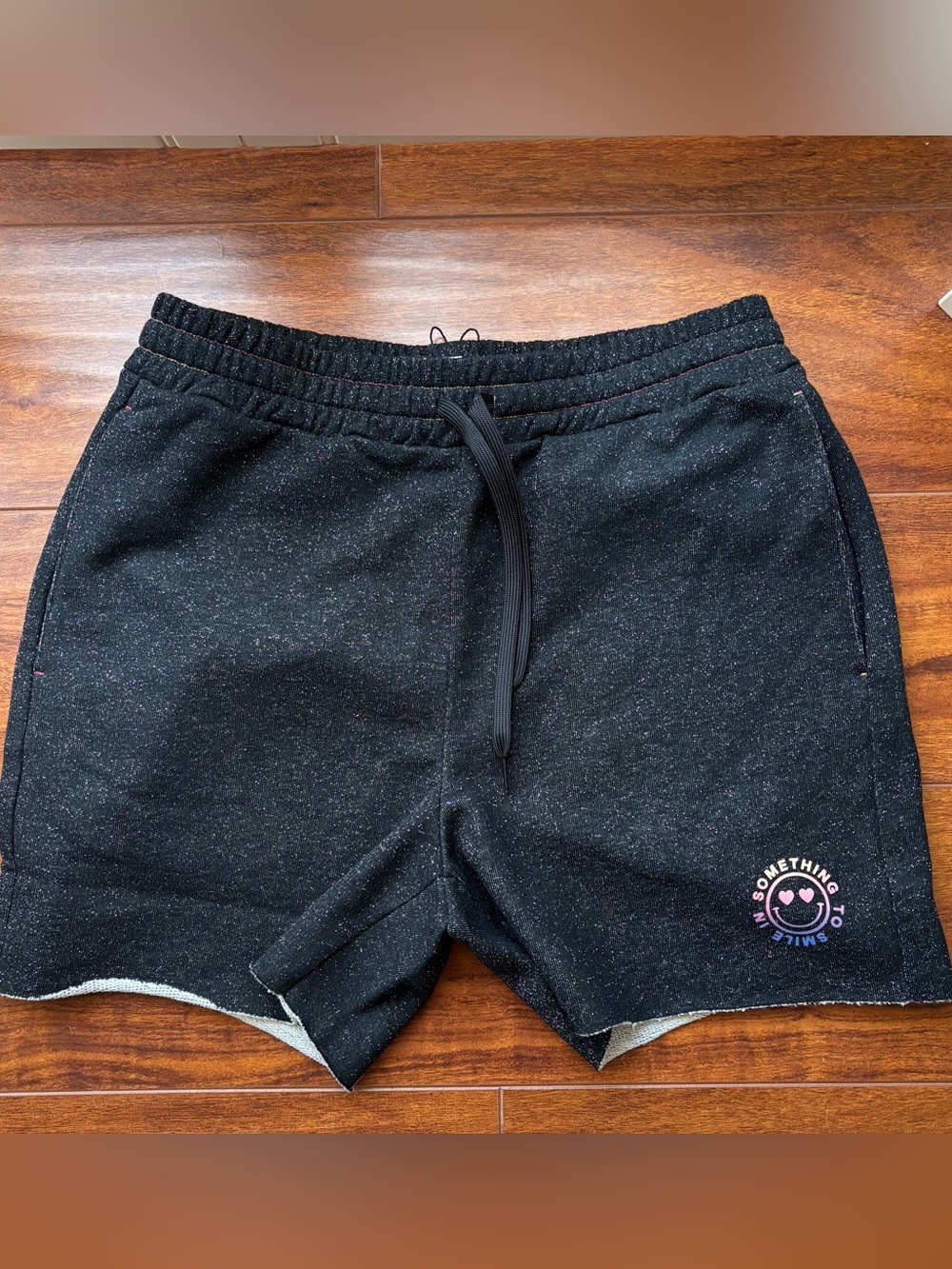 Something Navy Something to Smile in Sweatshorts